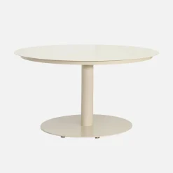 Set tavolo da giardino rotondo in alluminio con 6 sedie