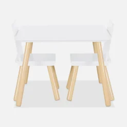 Set tavolo e 2 sedie per bambini