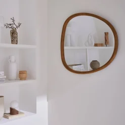 Specchio in legno di abete, 75cm