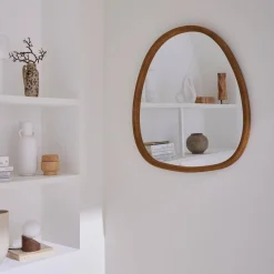 Specchio in legno di abete, 75cm