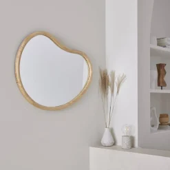 Specchio in legno di abete, 85cm