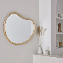 Specchio in legno di abete, 95cm