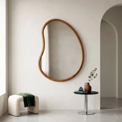 Specchio in legno di abete, 95cm
