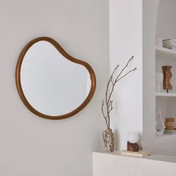 Specchio in legno di abete, 85cm