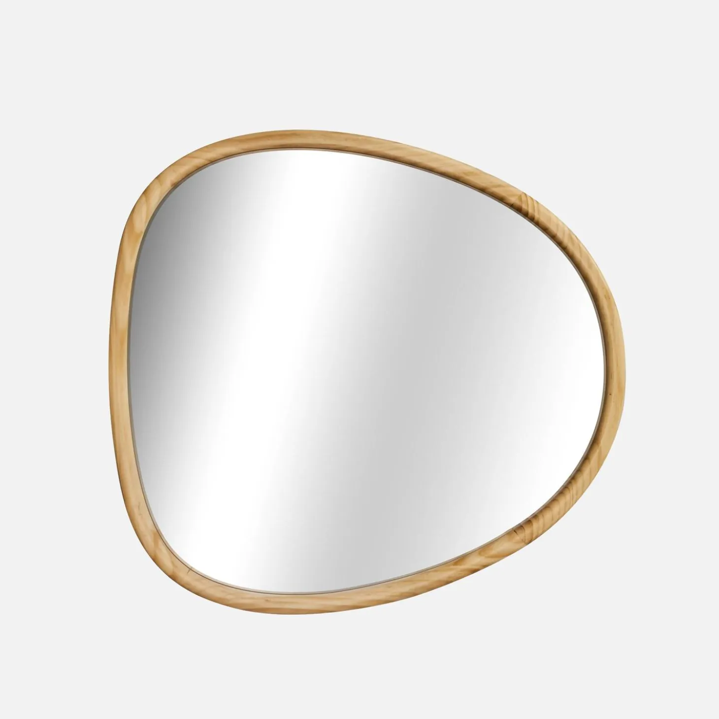Specchio in legno di abete, 75cm