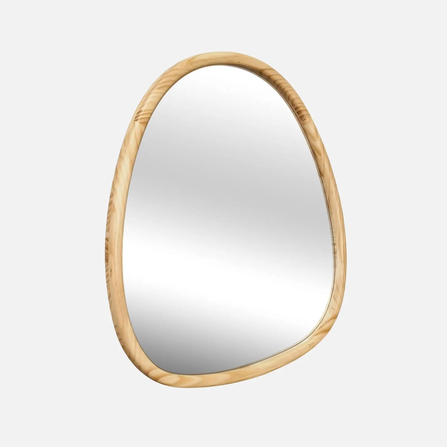 Specchio in legno di abete, 75cm