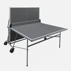 Tavolo da ping pong per interni 274cm con 2 racchette e 3 palline + custodia in PVC