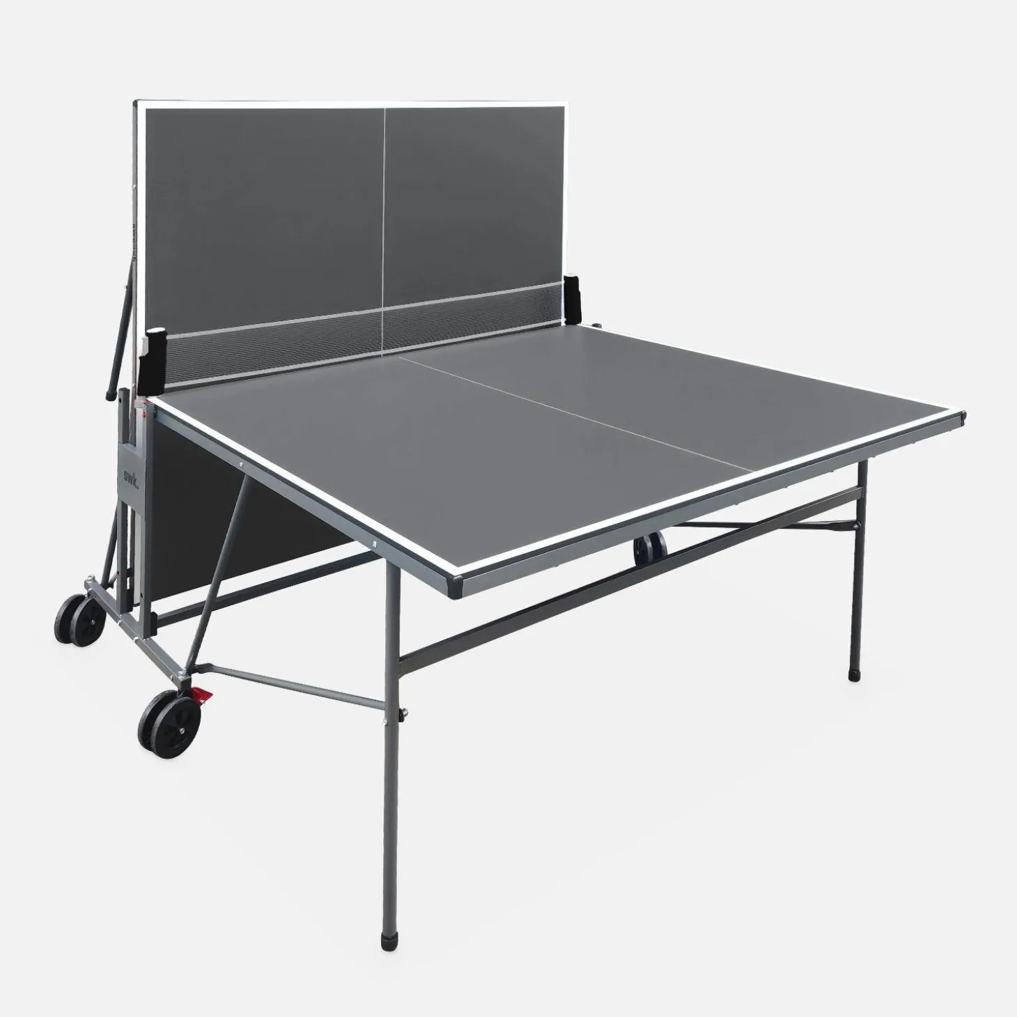 Tavolo da ping pong per interni 274cm con 2 racchette e 3 palline + custodia in PVC