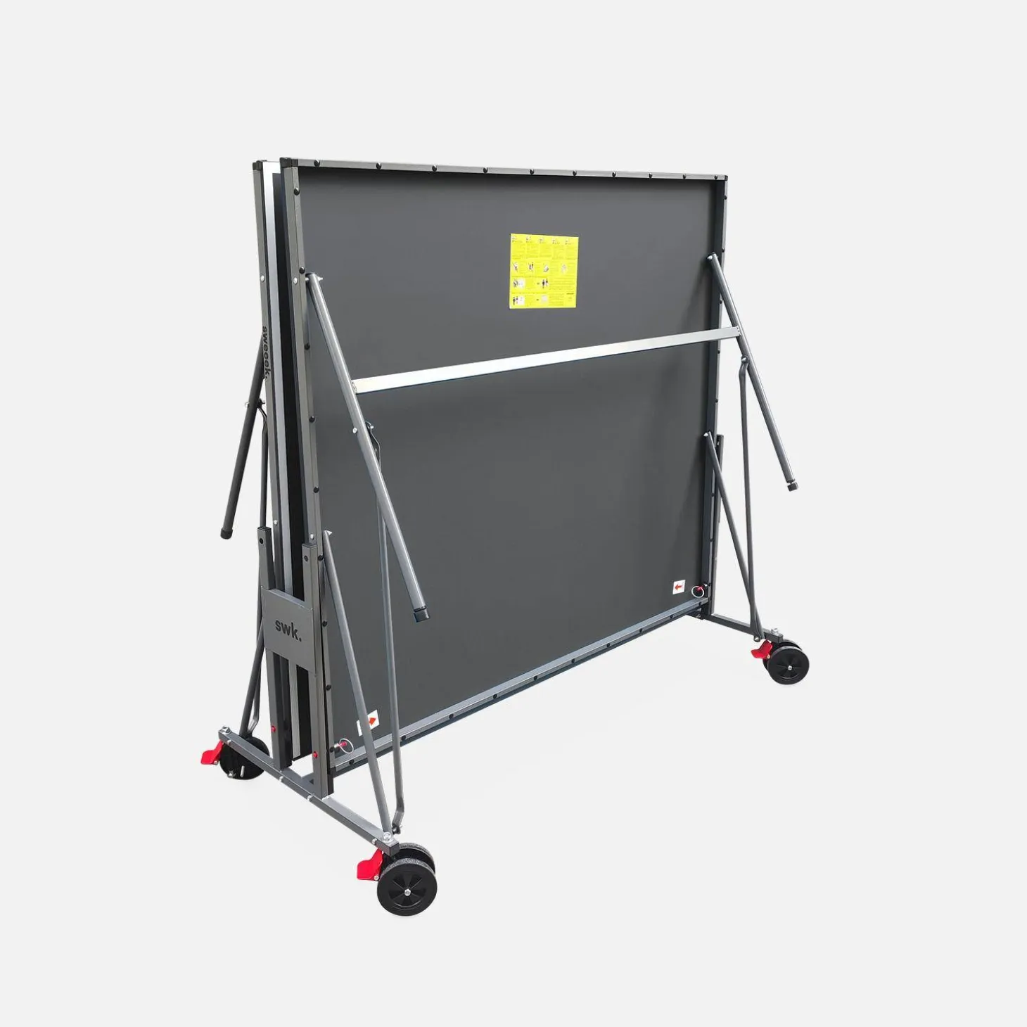 Tavolo da ping pong per interni piegabile con 2 racchette e 3 palline, 274cm