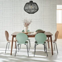Tavolo da pranzo rettangolare allungabile, 6-8 posti