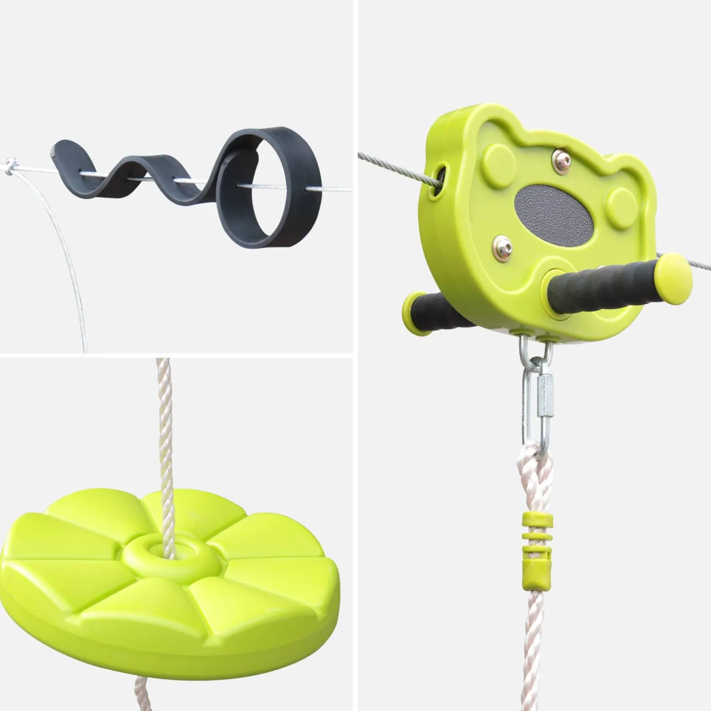 Teleferica da giardino per bambini, 30m