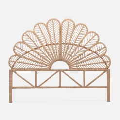 Testata in rattan naturale