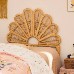 Testata in rattan naturale
