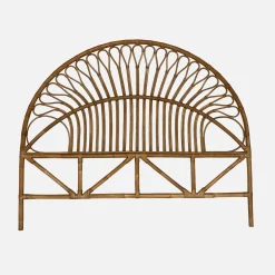 Testata in rattan scuro