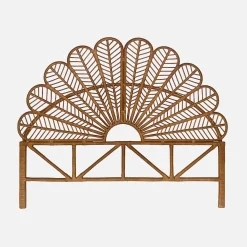 Testata in rattan scuro