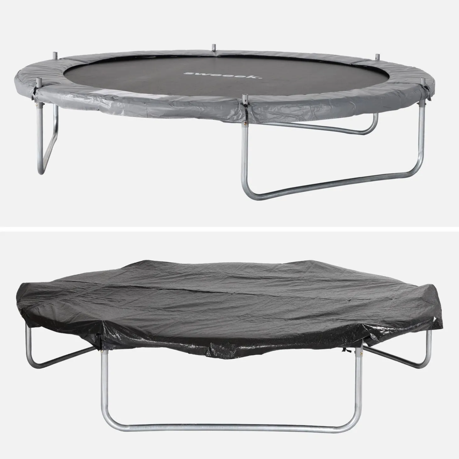 Trampolino 250cm con confezione di accessori