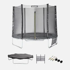 Trampolino 250cm con confezione di accessori