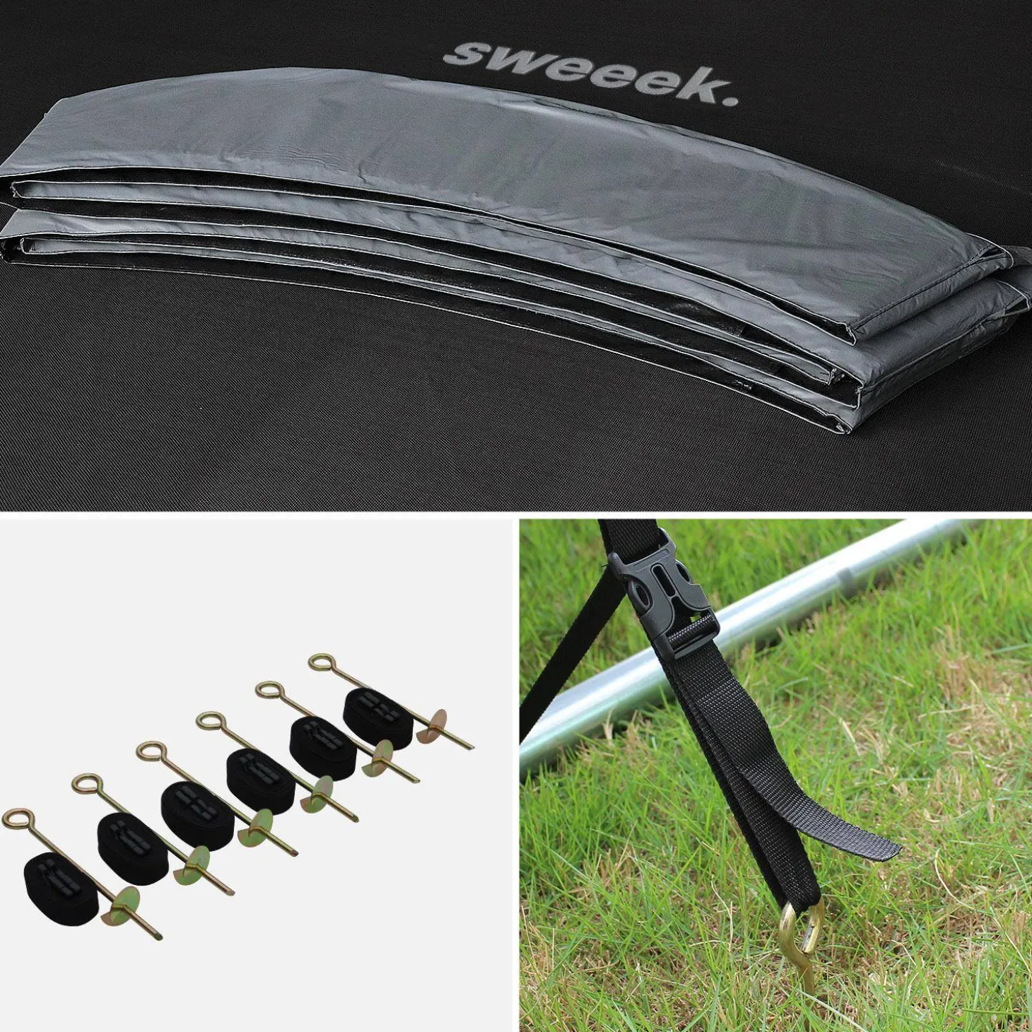Trampolino 305cm con pacchetto accessori