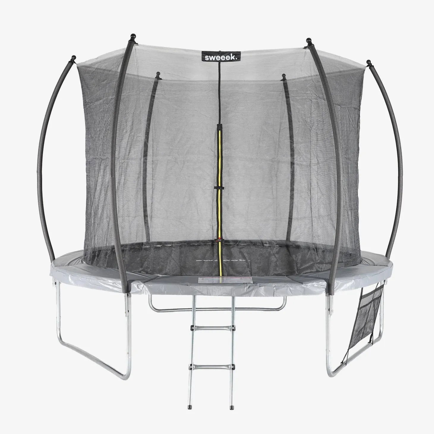 Trampolino 250cm con rete interna e pacchetto accessori