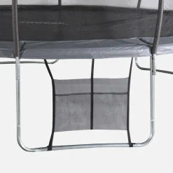 Trampolino 370cm con rete interna e pacchetto accessori