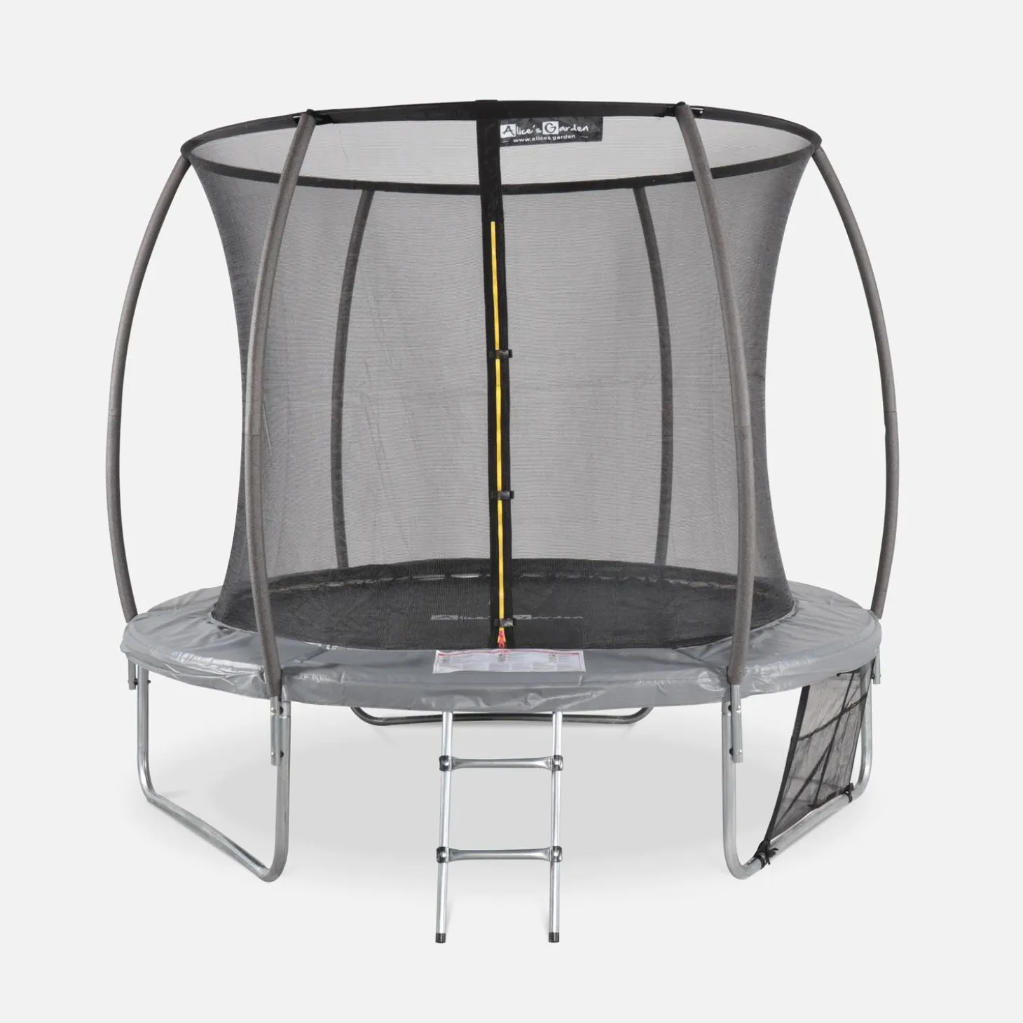 Trampolino 250cm con rete interna e pacchetto accessori