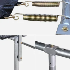 Trampolino 490cm rete di protezione