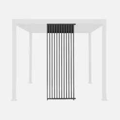 Triomphe persiana verticale in alluminio a lamelle 3m
